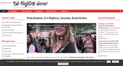 Desktop Screenshot of dj-night-jever.de
